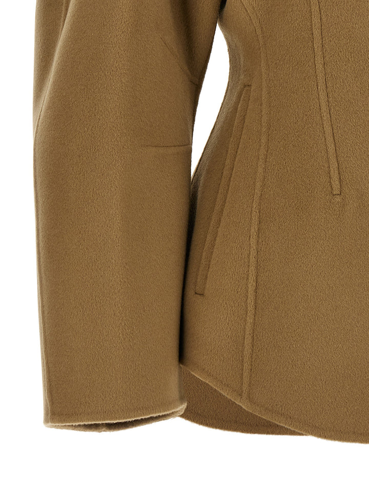 Rohe Sculptural Coats and Trench Coats - Brown | efd671f9d3cc01eda79a103f31734d58fcbe4114