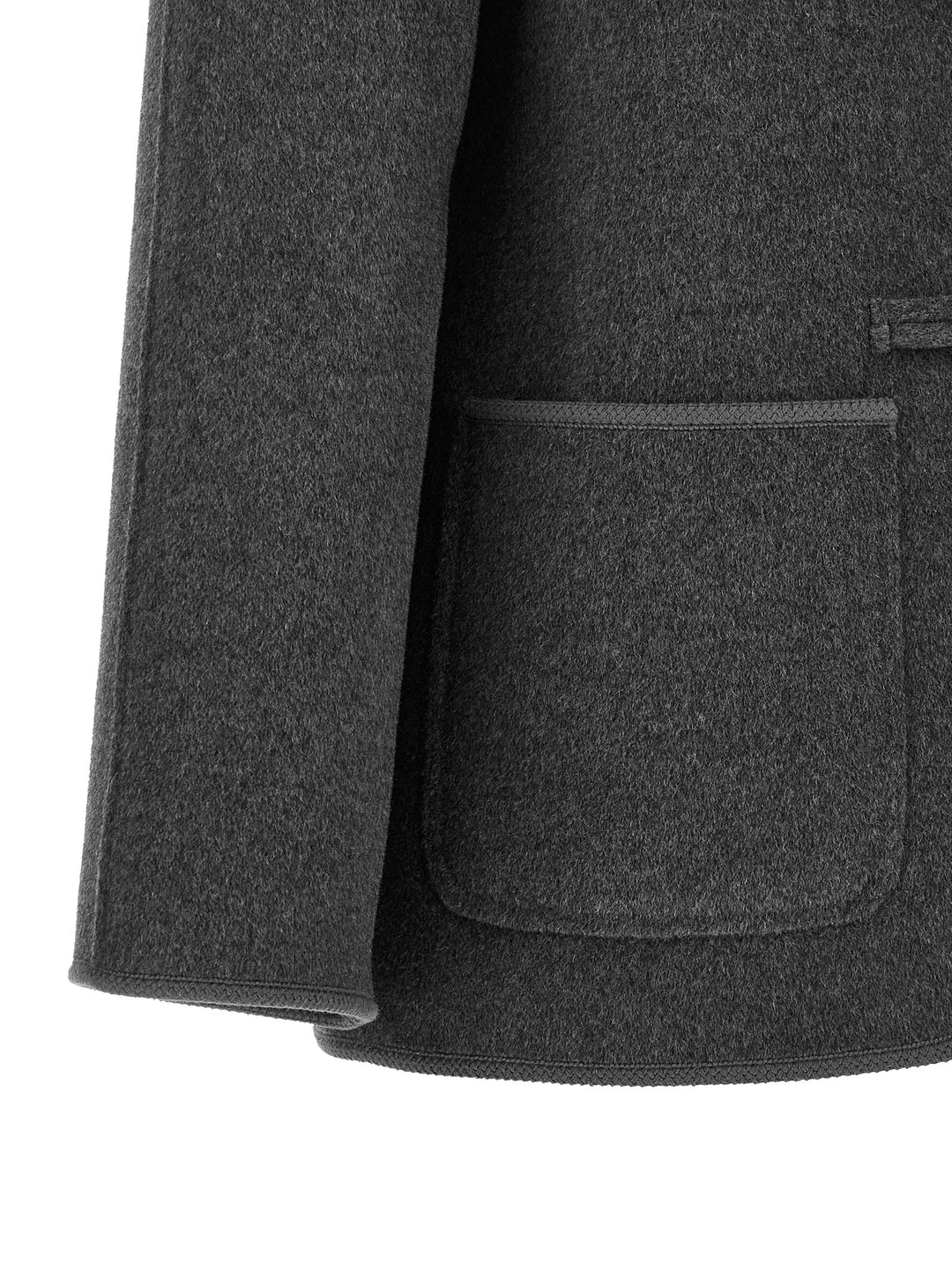 Rohe Pankou Closure Coat Coats and Trench Coats - Gray | 52759c4a3562a7bb2d15c168b59058f67dbeedb8