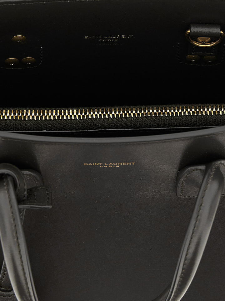 Saint Laurent Sac De Jour Hand Bags - Gray | 10916e1bd58ee9294827b1f9749a28e6bf9201df