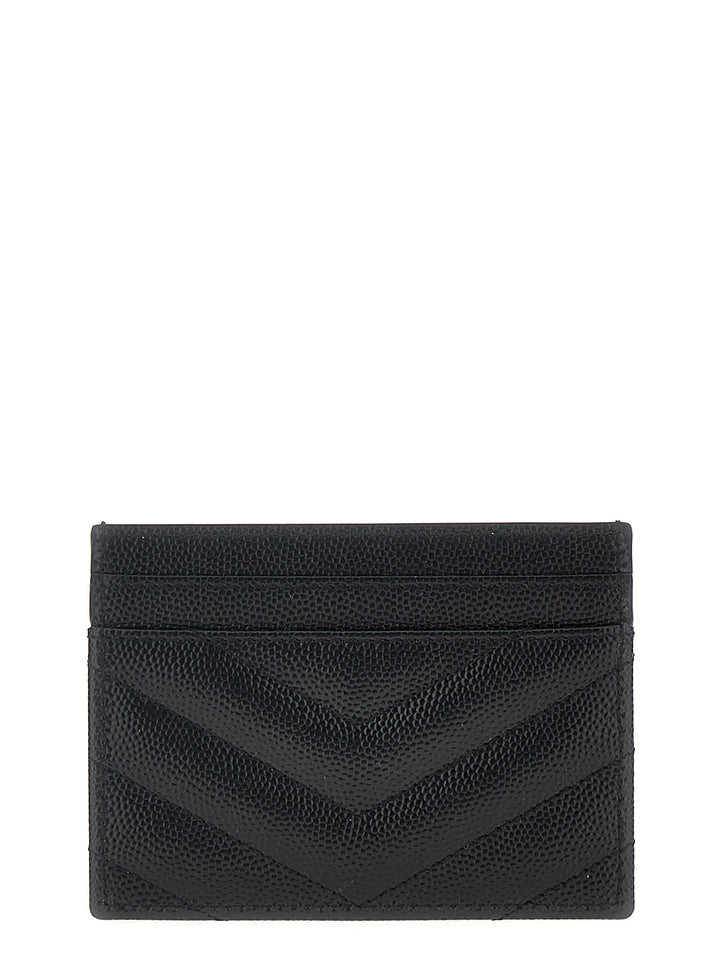 Saint Laurent Monogram Wallets and Card Holders - Black | c85e09220e535c149c05fc64d4691606d67d9594