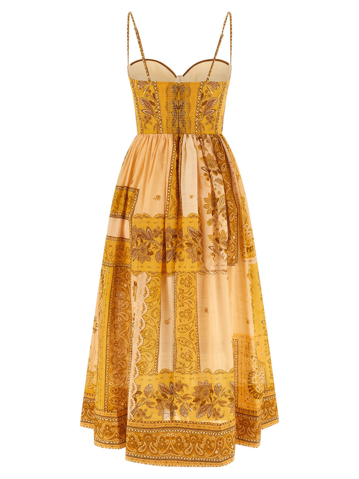 Zimmermann Lucky Corset Dresses - Yellow | 3ef259f3a48a91038dd9536225d1f0cf53d4c9da