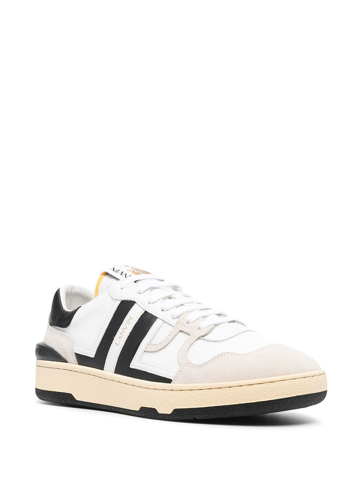 Paneled sneakers