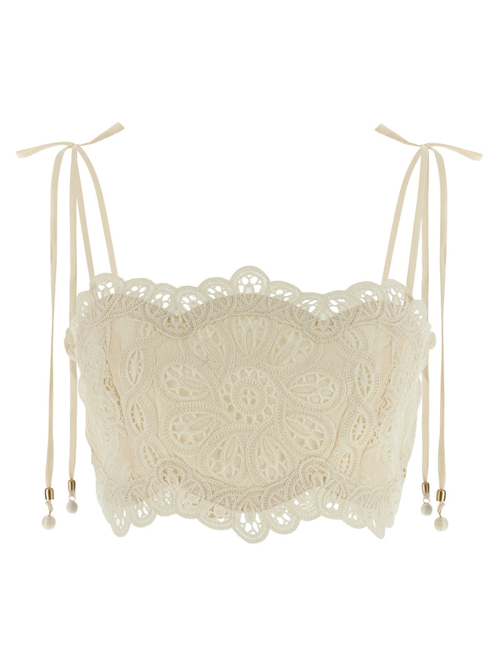Zimmermann Rhiannon Tops - Beige | 2f7c3c76c0e02fde8be936f8967b1198886bdc29