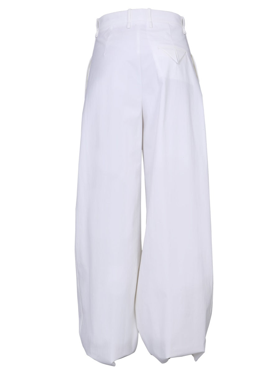 Bottega Veneta Pants - White | b99997f81e08ece10690b9043daaea0c529c725a