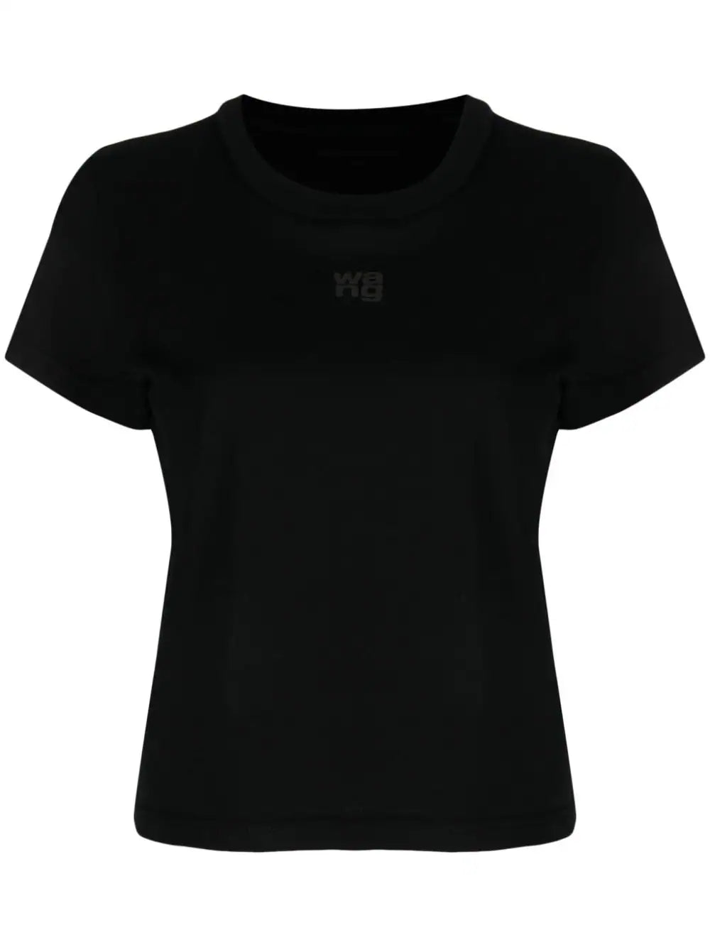 T-shirt with embossed logo