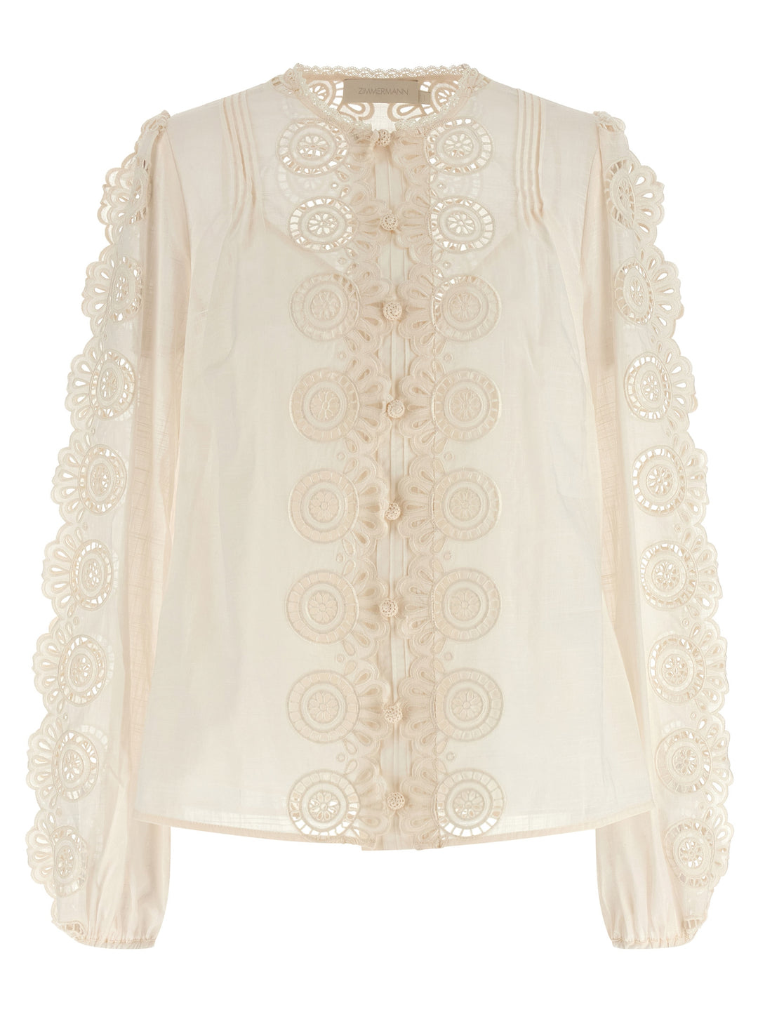 Zimmermann Lucky Shirt and Blouse - White | 334fe451ea27d4ffb25df4d291ab5de8c06d1d10