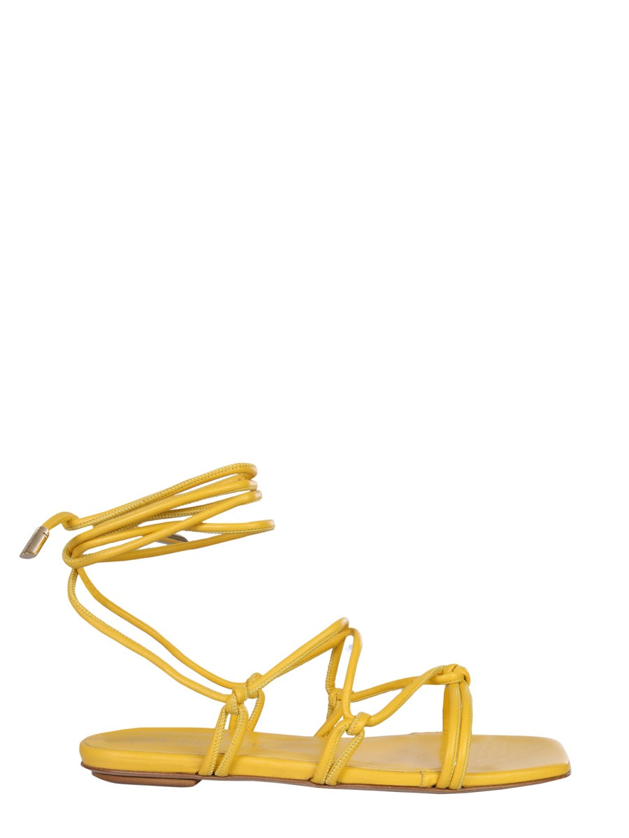 Gia Borghini Sandals - Yellow | 053f893b0e447d55a67e74cdcb80967fbbb76958