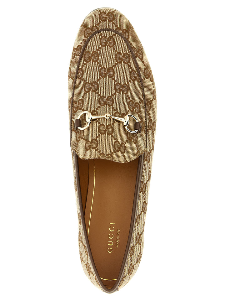 Gucci Jordaan Loafers - Beige | 8a3ab75b68c00edac45d68c3e447320fcd562cc3