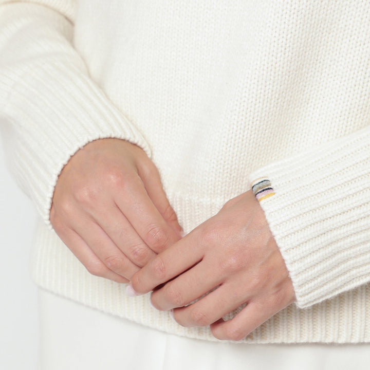Extreme Cashmere Cream Cashmere Xtra Crop Sweater