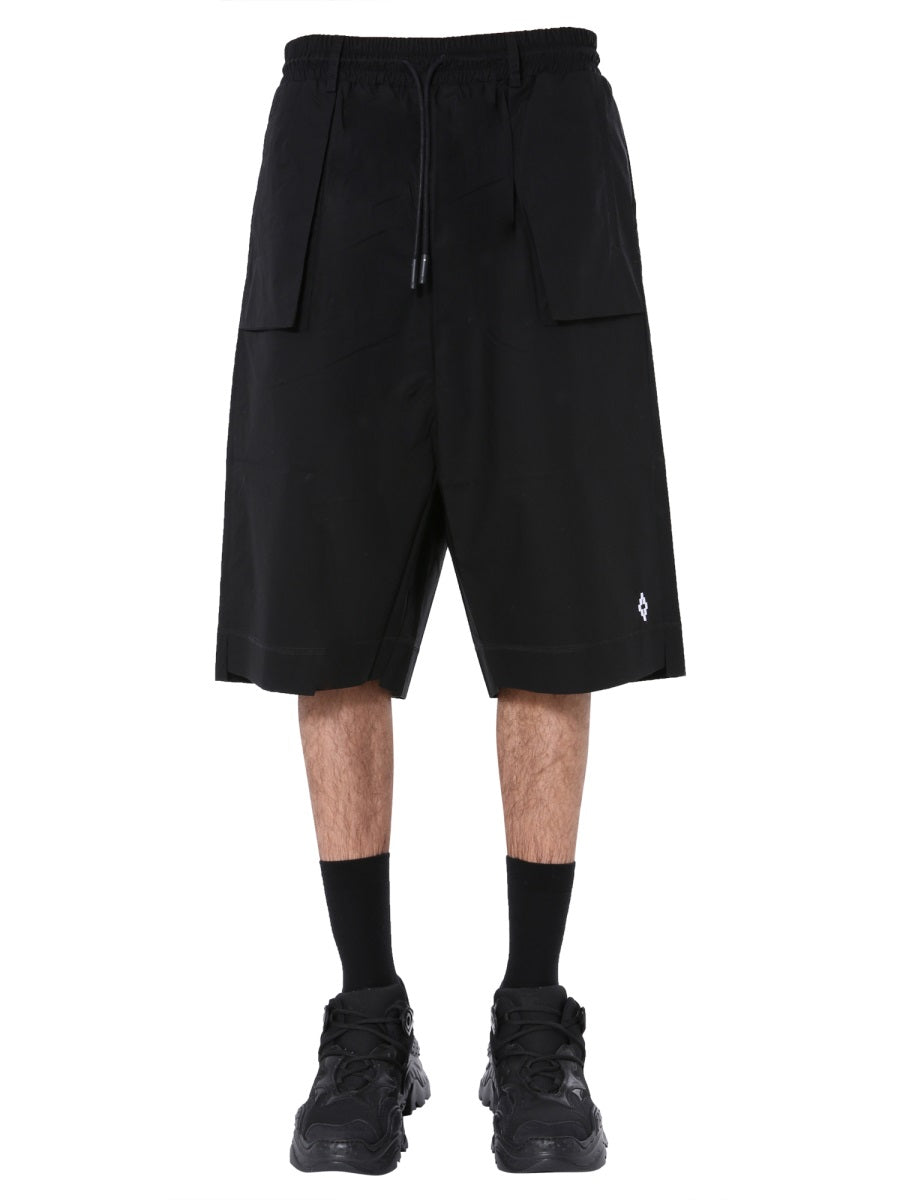 Marcelo Burlon Shorts - Black | Wanan Luxury