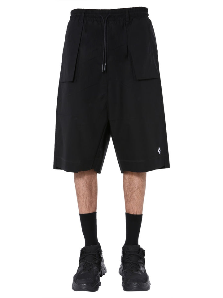 Marcelo Burlon Shorts - Black | Wanan Luxury