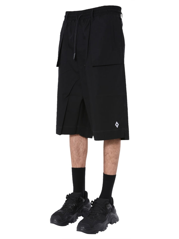 Marcelo Burlon Shorts - Black | Wanan Luxury