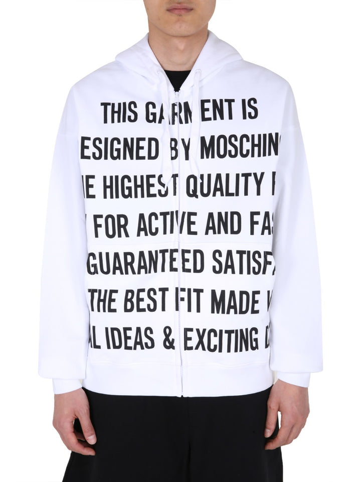 Moschino Sweatshirts - White | Wanan Luxury