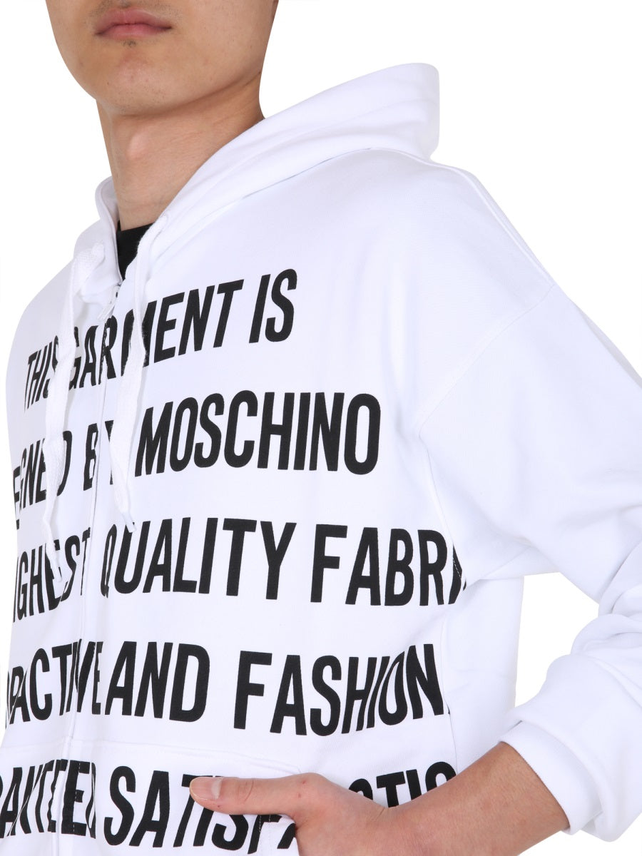 Moschino Sweatshirts - White | Wanan Luxury