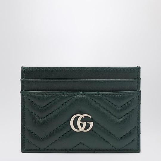 Black Gg Marmont Card Holder