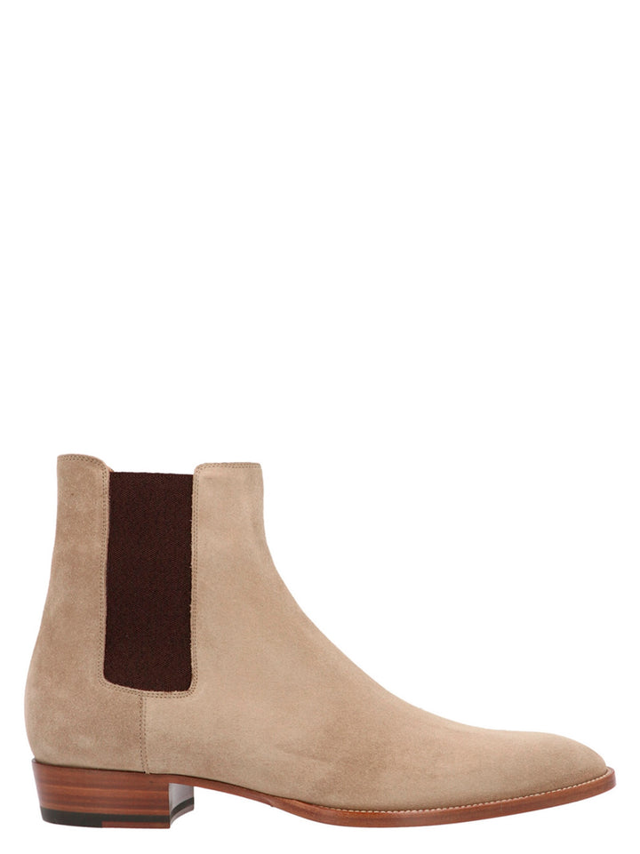 Wyatt Boots, Ankle Boots Beige