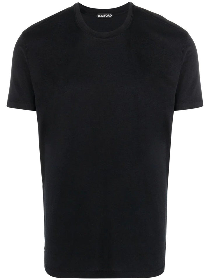 Short-sleeved crew-neck T-shirt