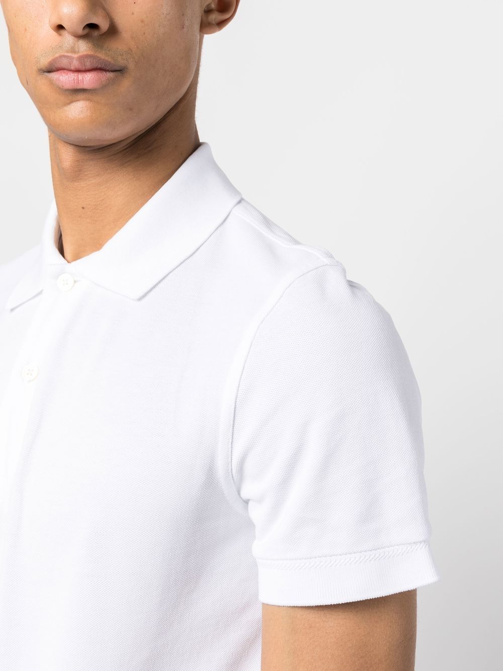 short-sleeved polo shirt