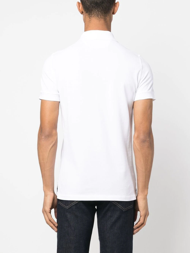 short-sleeved polo shirt