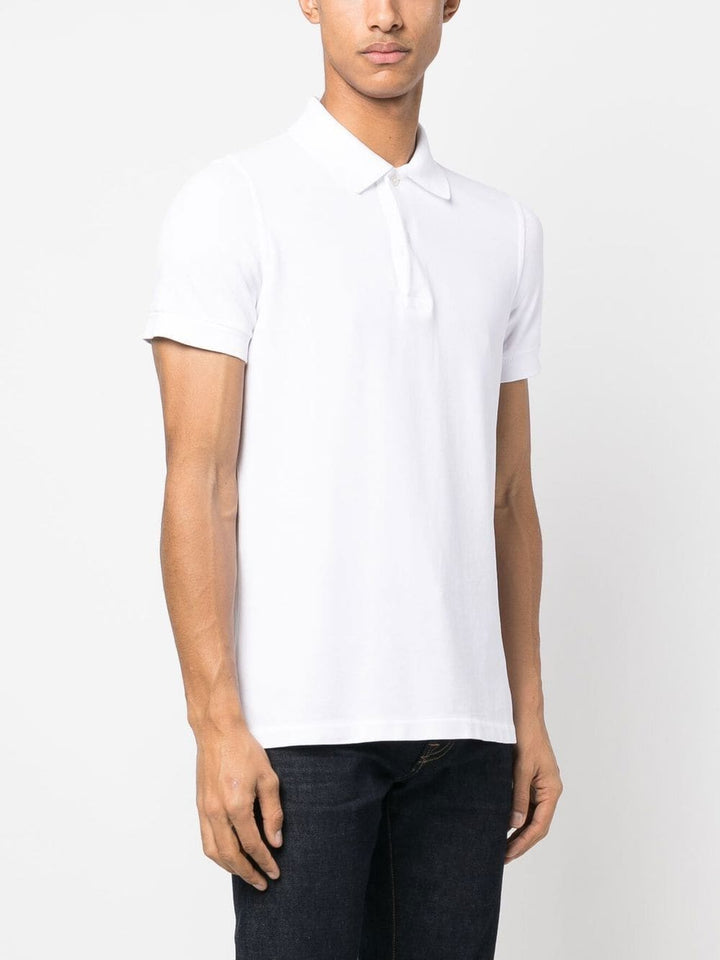 short-sleeved polo shirt