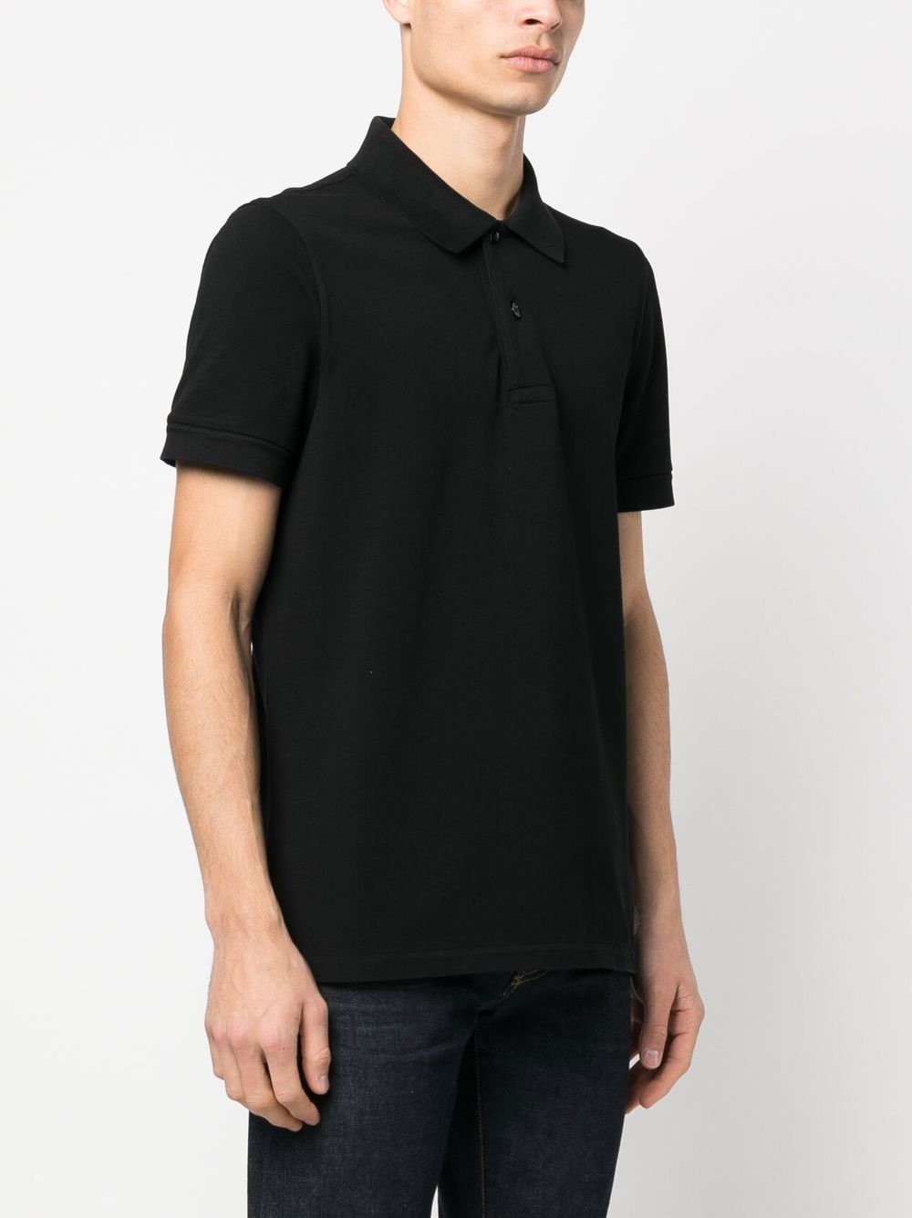 short-sleeved polo shirt