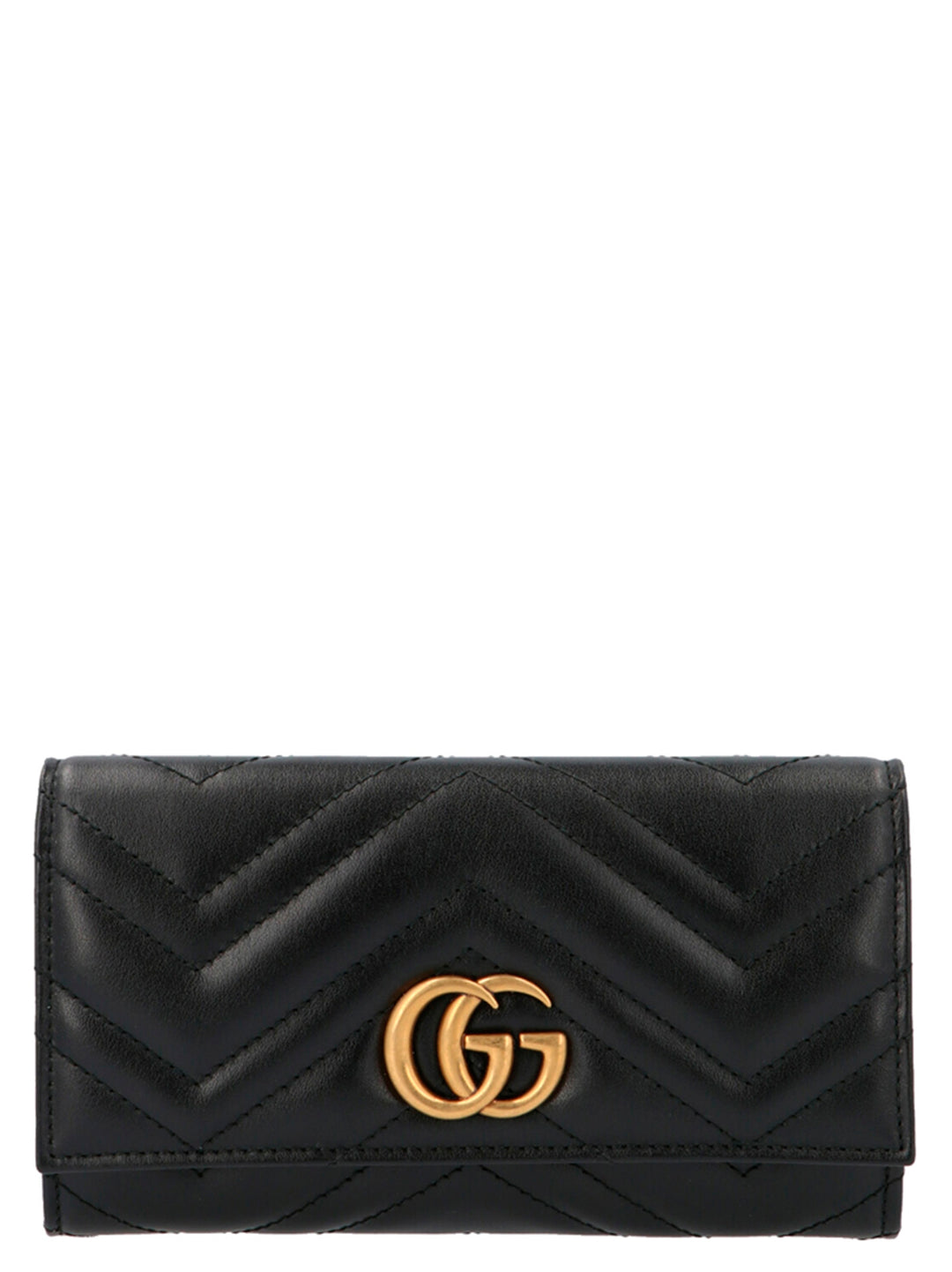 Gucci Continental Gg Marmont Wallets and Card Holders - Black | 6cbda2ead748b4286bb60e8c5bc12ec40504c978
