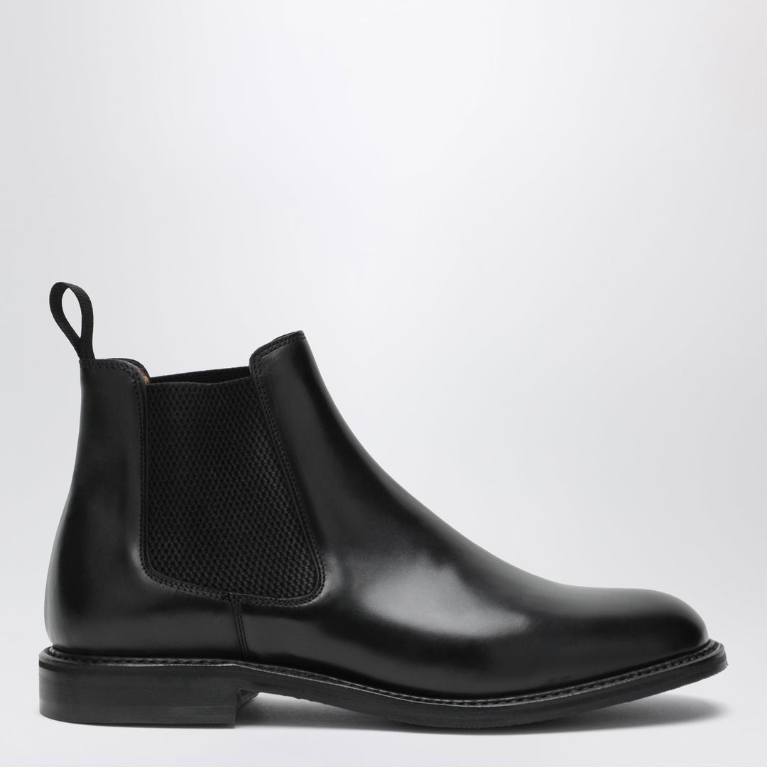 Berwick 1707 Black Leather Chelsea Boots