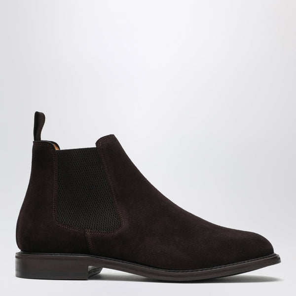 Brown Suede Chelsea Boots