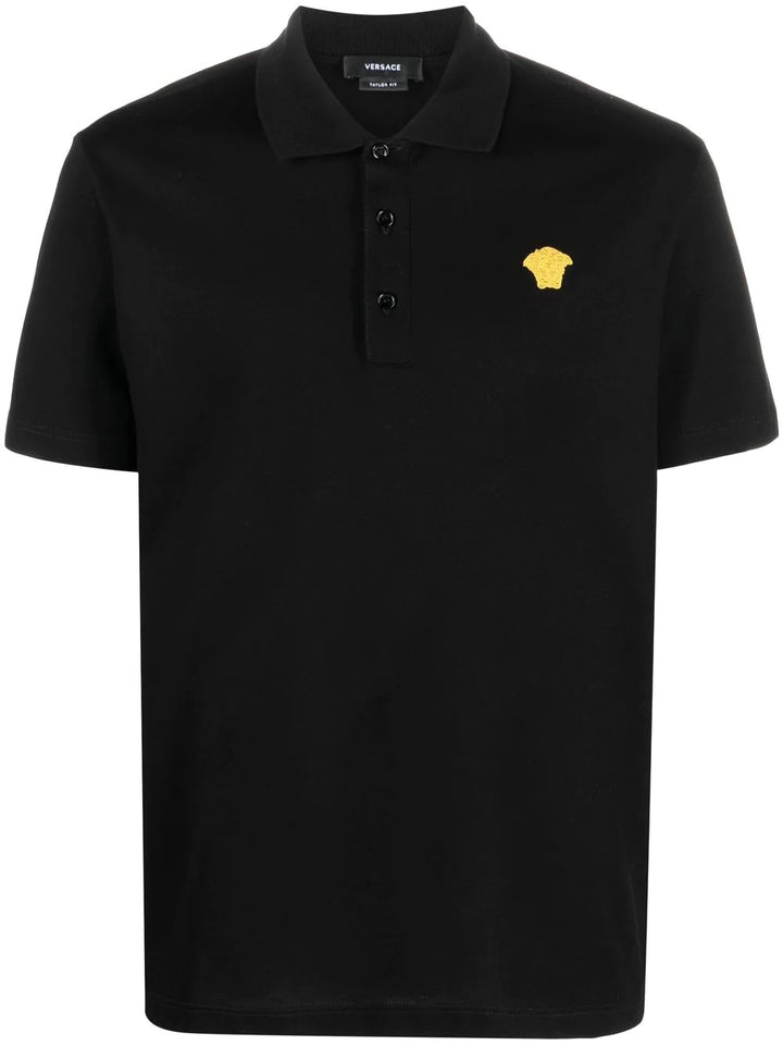 Medusa polo shirt with embroidery