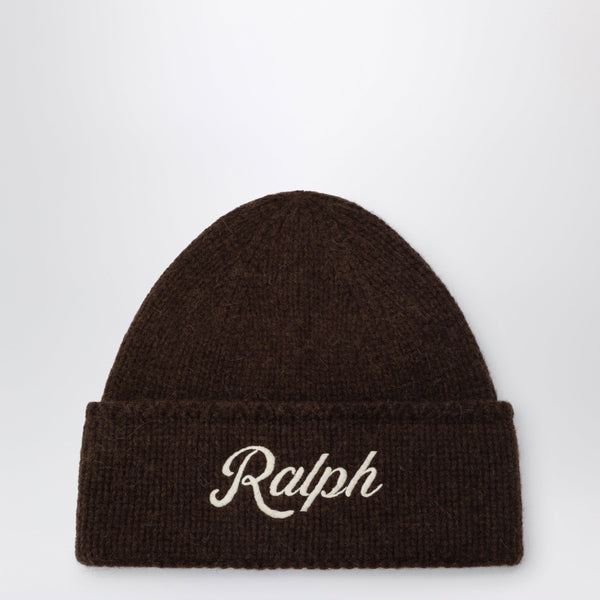 Brown Beanie In Wool Blend