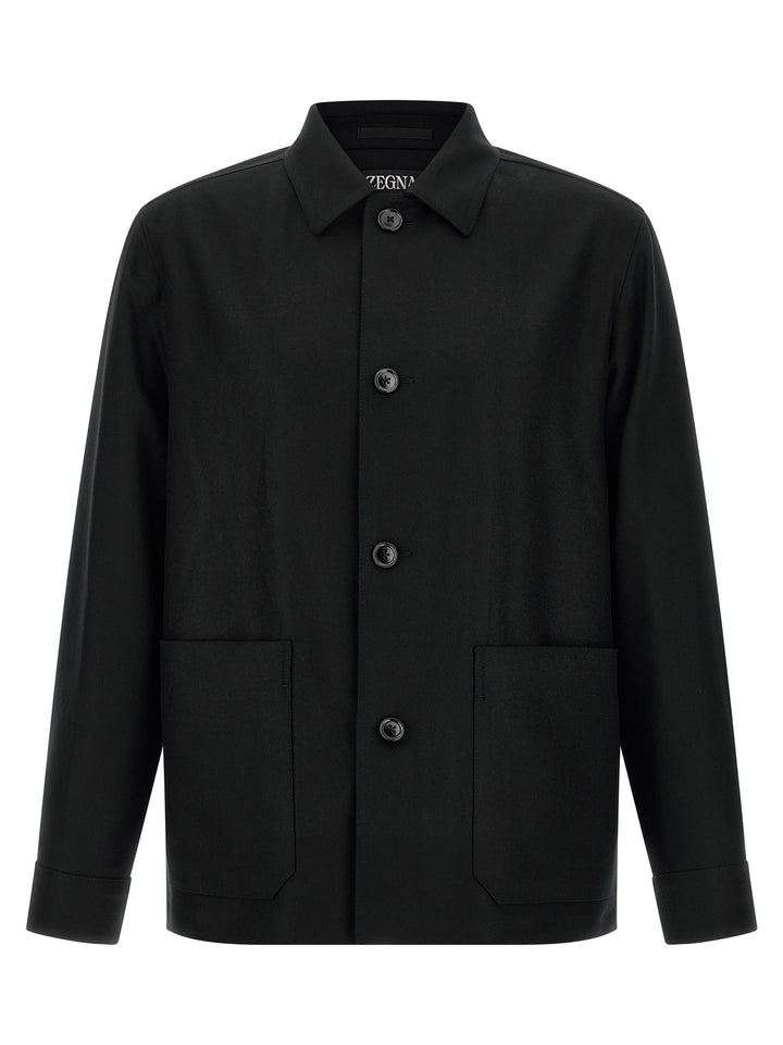 Zegna Alpe Puffer Jackets - Black | 02f87bf1c5cc99119355609cdde67313f5c92ae5