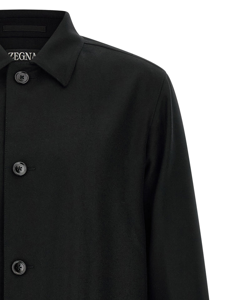 Zegna Alpe Puffer Jackets - Black | 3d8ce8db09cc2e053edf90a5053a600ce066b1f9