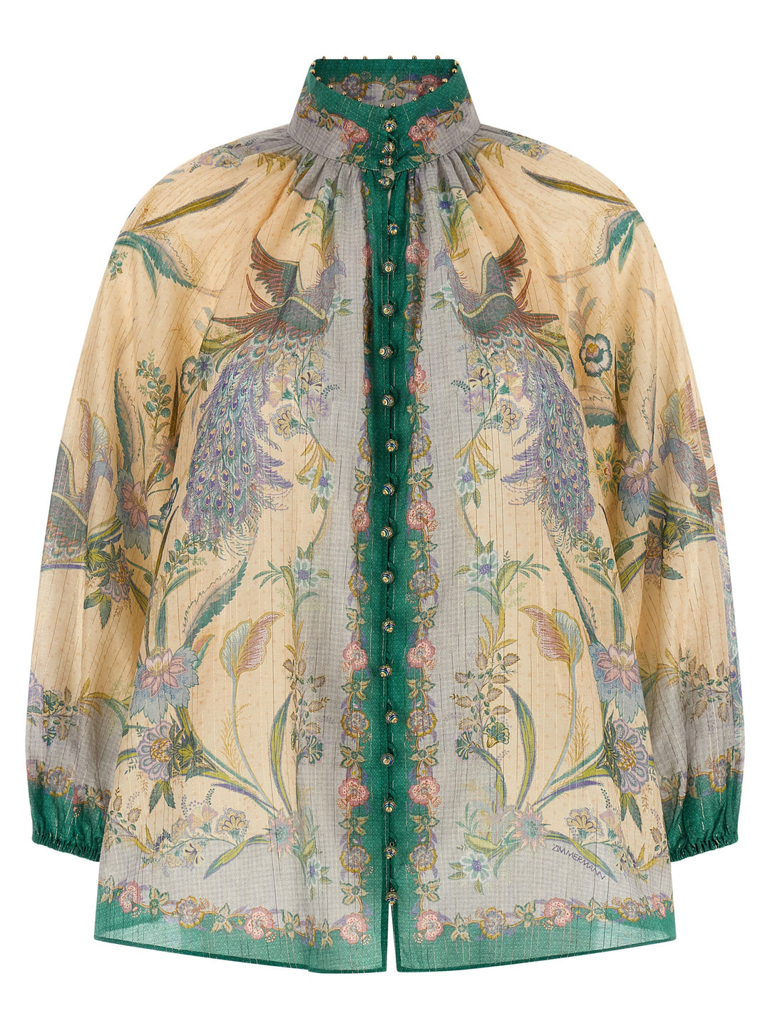 Zimmermann Indra Shirt and Blouse - Multicolor | 9571e5d3cab52c825d2b18732440d4ee2a4321c4