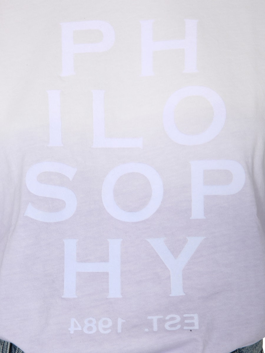 Philosophy T shirts - White | Wanan Luxury