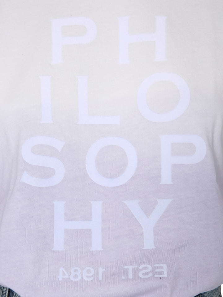 Philosophy T shirts - White | Wanan Luxury