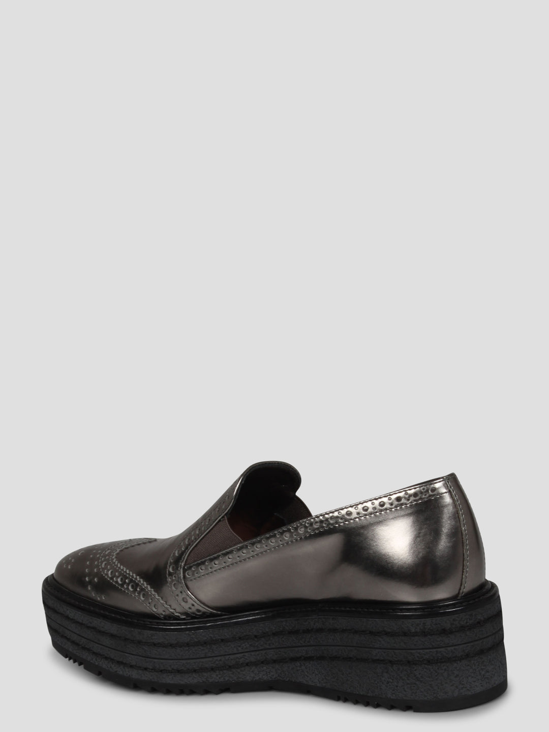 Specchio leather slip on