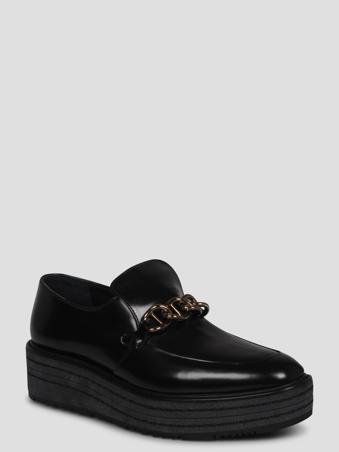 Spazzolato leather loafers