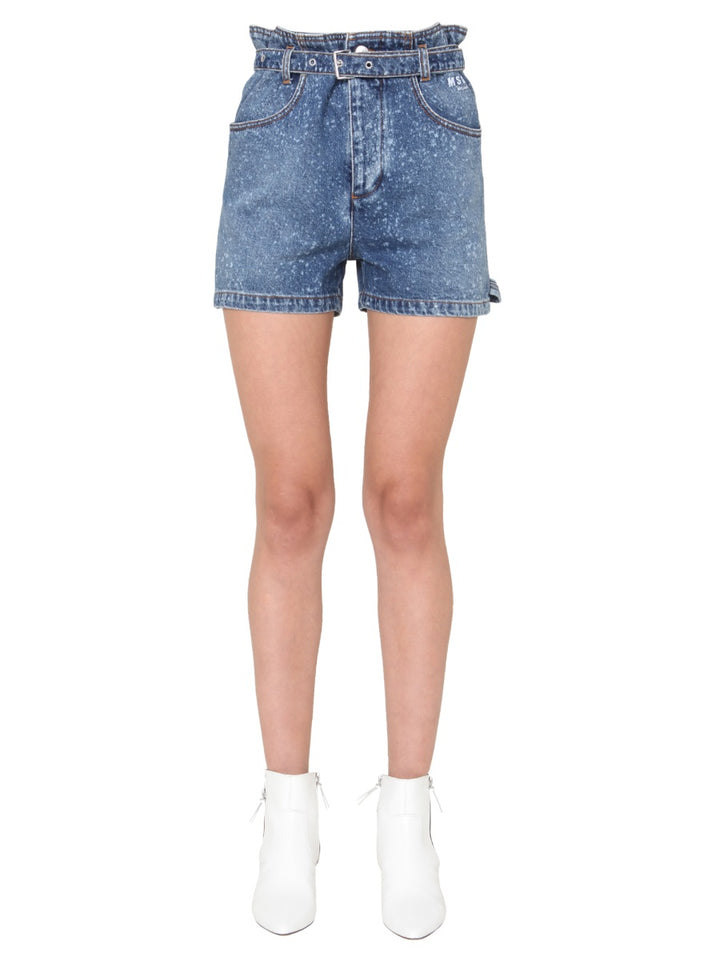 MSGM Shorts - Blue | Wanan Luxury