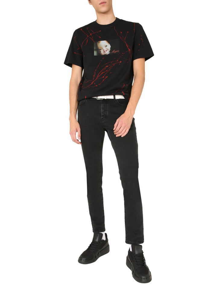 MSGM T shirts - Black | Wanan Luxury