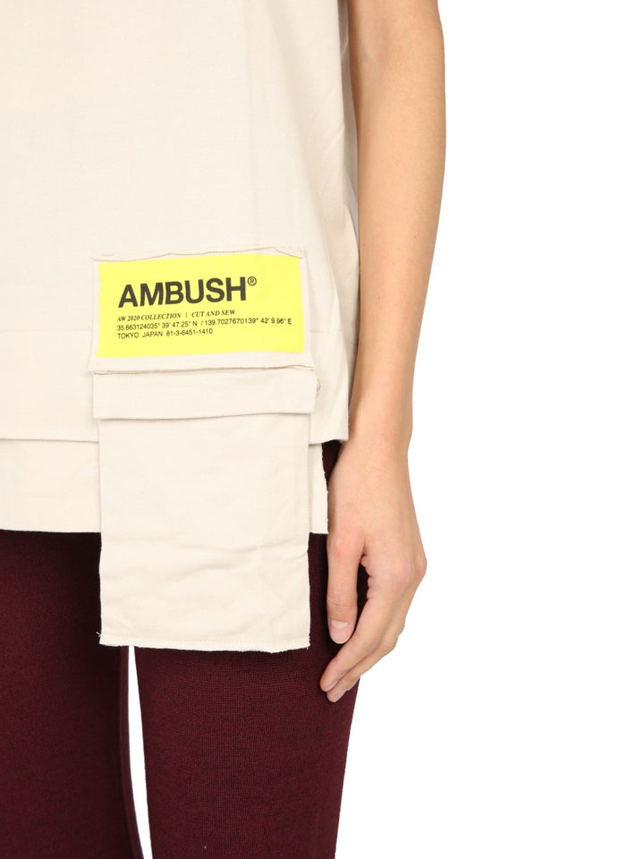 Ambush T shirts - Beige | Wanan Luxury
