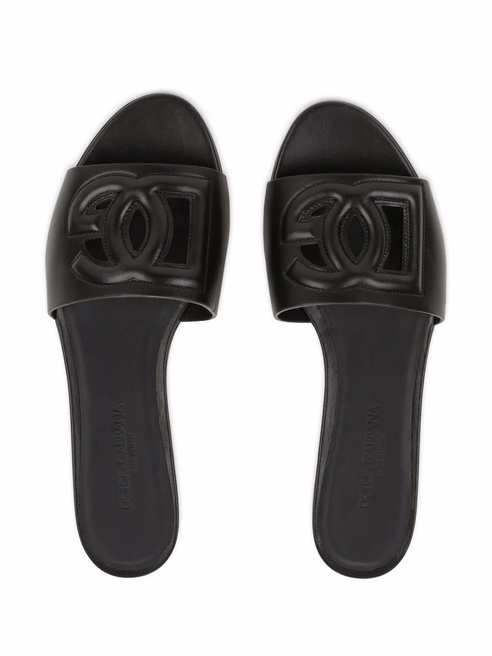 DG Millennials slide sandals with logo