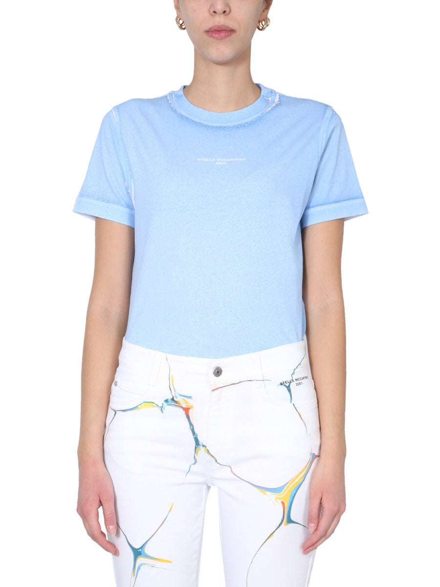 Stella McCartney T shirts - Light Blue | Wanan Luxury