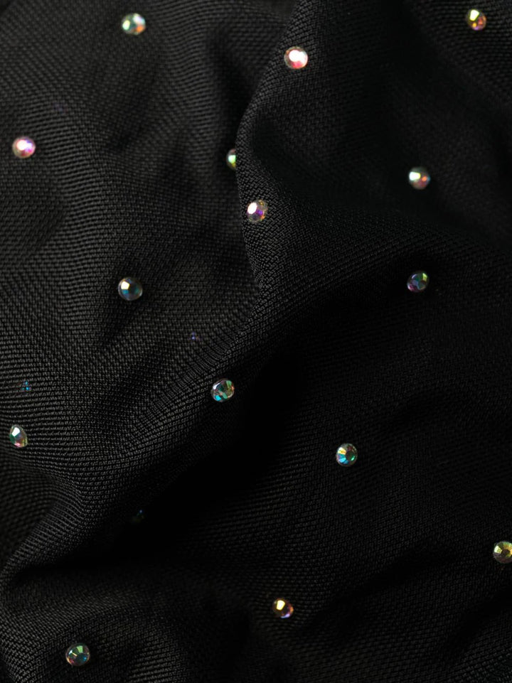 Dress with rhinestones