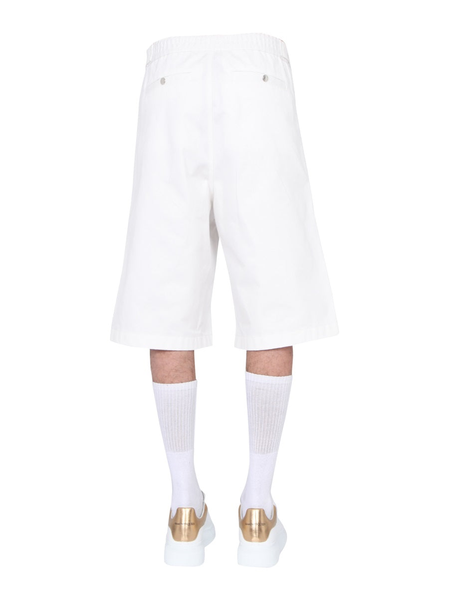 Alexander McQueen Shorts - White | Wanan Luxury