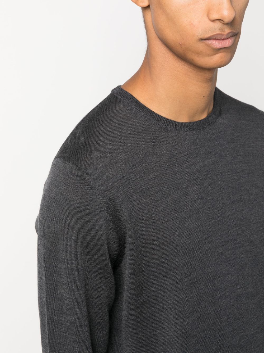 Lardini Round neck - Grey | 11378e3f63daeac104665167559f5e08c33879a1
