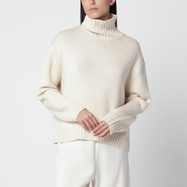 Vanilla Nola Turtleneck Sweater In Wool And Cashmere