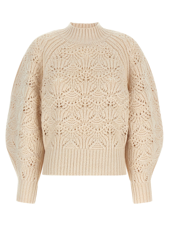 Zimmermann Hypnotic Cable Knit Sweaters and Cardigans - Beige | f39ae516cf3ba75184417eed3d82da3b432a8cc4