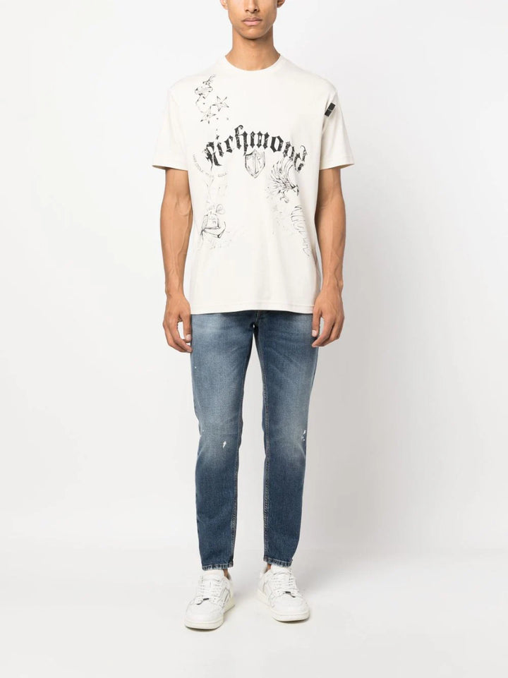 Lou distressed skinny jeans