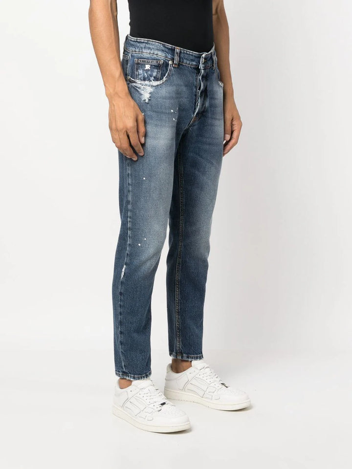 Lou distressed skinny jeans