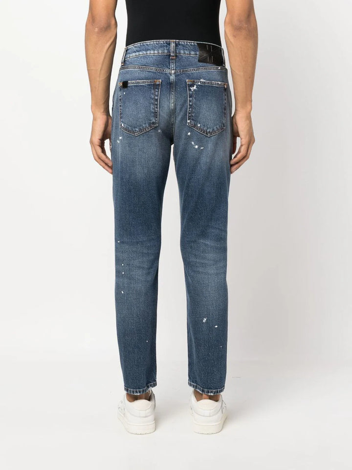 Lou distressed skinny jeans